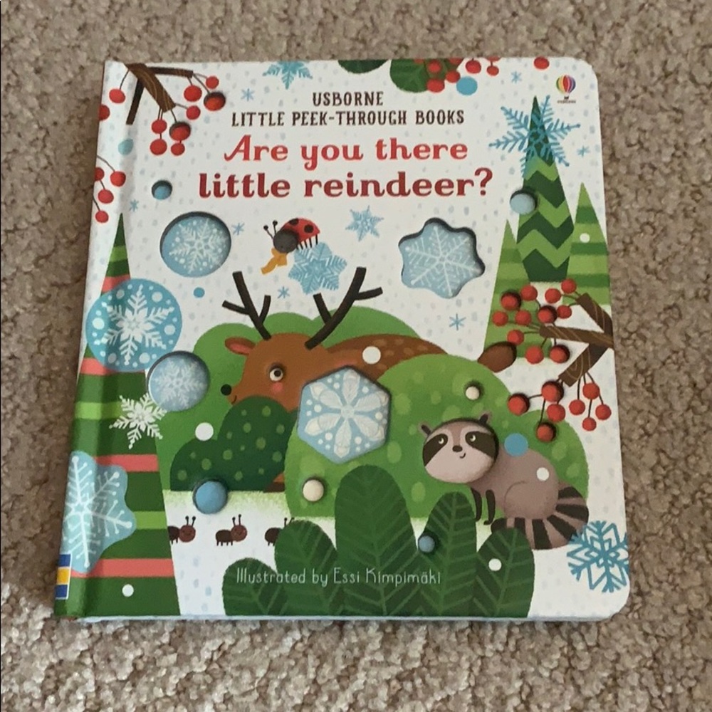 Christmas 🎄 reindeer 🦌 flap finger trail book